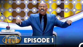 Family Feud South Africa Episode 1 [upl. by Nylyak]