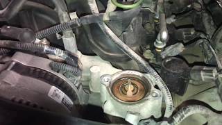 2003 F150 Thermostat Replacement 54 Triton [upl. by Fisher]