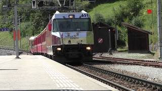 Rhätische Bahn 2017 Filisur  Landwasserviadukt [upl. by Sinnoda]