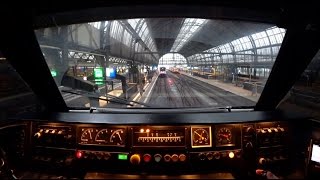 Train Drivers POV icm Amsterdam  Almere  Amsterdam 2017 [upl. by Novonod3]