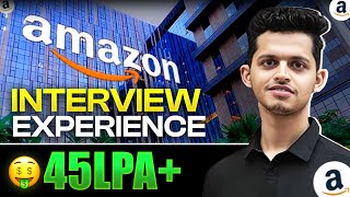 How He Cracked Amazon  Amazon Interview Experience [upl. by Schlesinger773]