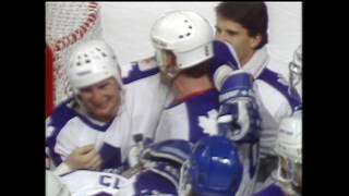 Mike Allison scores OT winner in 1987 playoff game vs Detroit [upl. by Fritz]