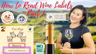 How to Read Wine Labels Part 2 [upl. by Spragens555]