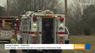 Statesville ammonia leak kills one injuries multiple people [upl. by Nigle]