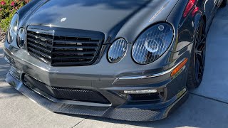 LOUDEST E55 AMG IN CANYONS POV Super Loud Pops [upl. by Tris730]