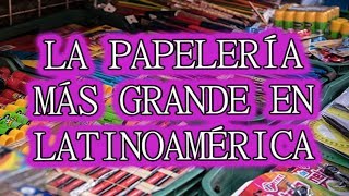 LA PAPELERÍA MÁS GRANDE DE LATINOAMÉRICA quotMESONESquot Zócalo CDMX regresoaclases [upl. by Maximilien]