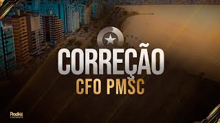 Correção da Prova  CFO PMSC [upl. by Shewchuk]