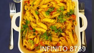 SPICY PASTA RECIPE  WHITE SAUCE  SPICY MACARONI  HOT AND SPICY PASTA [upl. by End94]