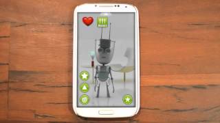 Talking Rumba Robot  Talking App for Kids [upl. by Broddy800]