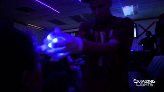 TNL 102711 PM Sixshot Glove Light Show EmazingLightscom [upl. by Yednarb884]