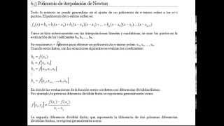 Polinomio de Interpolacion de Newton Programa en C [upl. by Scarito]