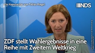 ZDF stellt Wahlergebnisse in eine Reihe mit Zweitem Weltkrieg  Tobias Riegel  NDSPodcast 292024 [upl. by Enelyak]