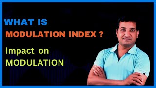 Modulation index in AM  What is Modulation Index [upl. by Mellette405]