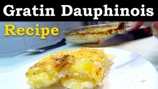 How to make Gratin Dauphinois French Potato Gratin Fast amp Fun [upl. by Rekoob]