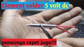 WaaahhYAKIN bisa PANASMEMBUAT solder cordless 5 volt [upl. by Yort710]