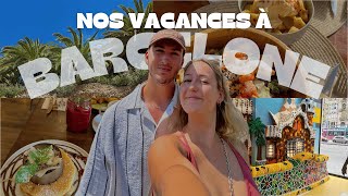 VLOG À BARCELONE  on a beaucoup mangé [upl. by Mraz]