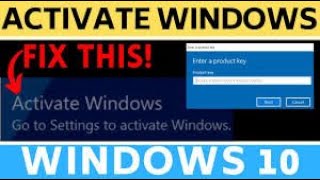 HOW TO ACTIVATE WINDOWS 10 PRO IN JUST 2 MINUTES LEGALL [upl. by Wawro523]