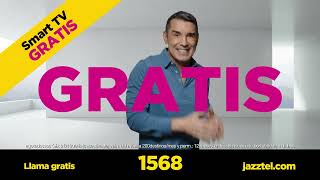 Solo esta semana en Jazztel llévate una SmartTV GRATIS con Fibra 1Gb y movil [upl. by Aidni]