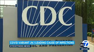 COVID JN1 variant now leading cause of infections in United States CDC says [upl. by Anomas]