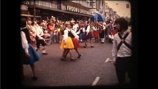 Folklore optocht door centrum Hoorn 1972 [upl. by Olson]