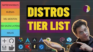 Linux Distro Tier List  Mi ranking de distros  Desktop [upl. by Weywadt125]