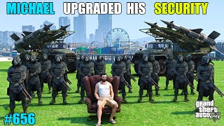 GTA 5  MICHAEL BUYING SECURITY FOR HIS MANSION  GTA 5 GAMEPLAY 656 [upl. by Ijan563]