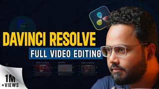 DaVinci Resolve Complete Video Editing Tutorial for For Beginners  Basic To Advance  Hindi [upl. by Tnairb989]