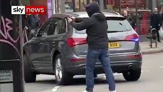 Moment armed police swooped on Streatham terror suspect [upl. by Schroder506]