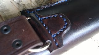 How to New Custom DRing Attachment with knife sheath [upl. by Narhem]