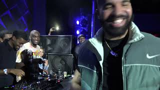 DRAKE ON STAGE FOOTAGE VIRGIL ABLOH DJING [upl. by Mellar]