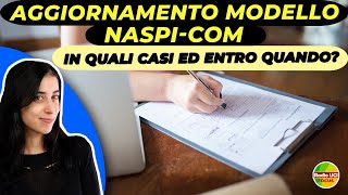 Aggiornamento modello NASpICOM📑 In quali casi ed entro quando [upl. by Smaoht393]