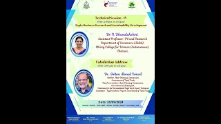 Session IV and Valediction  International Conference 2k24 [upl. by Manouch]