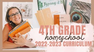 4TH GRADE CURRICULUM  Homeschool  Back to School [upl. by Ban]