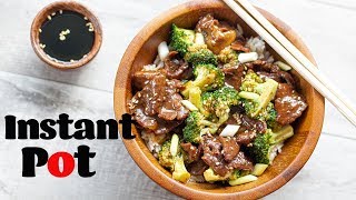 Instant Pot Beef and Broccoli [upl. by Rebah477]