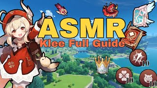 ASMR Genshin Impact Klee in Depth Character Guide [upl. by Caravette]