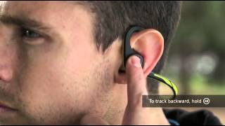 How to Use BackBeat FIT wireless headphones plus smartphone armband [upl. by Cherice]