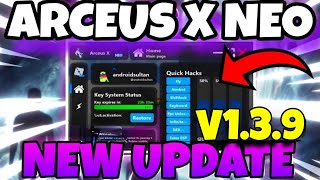 Roblox Arceus X Neo New Update v139 Here Arceus X Atualizado  Arceus X Script  Arceus Download [upl. by Ynotna]