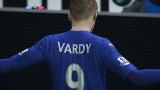 Jamie Vardy Wonder Goal Vs Liverpool ● 02022016 ● FIFA 16 Remake [upl. by Howlend804]