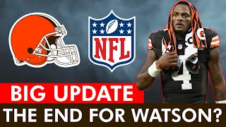 Deshaun Watson’s Time With The Browns Could Be OVER After Latest News [upl. by Asoj]