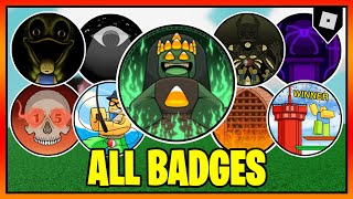 How to get ALL 80 BADGES in SLAP BATTLES 👏  Roblox [upl. by Card95]