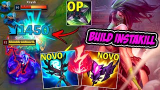 QUEBRADO AKALI COM A NOVA BUILD DE INSTAKILL NO PBE É OP  LEAGUE OF LEGENDS [upl. by Creigh]