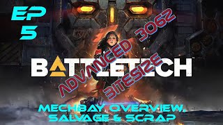 Mechbay overview salvage and scrap  Battletech Advanced 3062 Bitesize Ep 5 [upl. by Spalding]