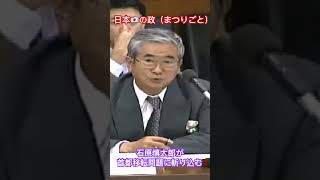 石原慎太郎 首都移転問題に斬り込む‼️ 石原慎太郎 東京都知事 政治 国会 政治家 shorts [upl. by Lunette]