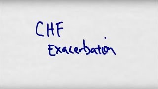 EM Ed  Approach to CHF Exacerbation [upl. by Sochor524]