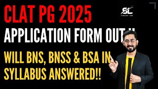 CLAT PG 2025 Dates Announced  CLAT PG 2025 Admission Notification Launched  CLAT LLM 2025 Books [upl. by Bowers]