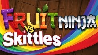 Fruit Ninja vs Skittles  Universal  HD Gameplay Trailer [upl. by Hauger]