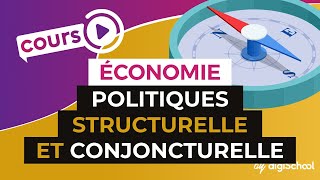 Politiques structurelle et conjoncturelle  Economie Terminale STMG  digiSchool [upl. by Bogart]