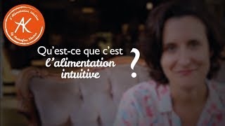 Alimentation Intuitive  Explications [upl. by Mosnar]