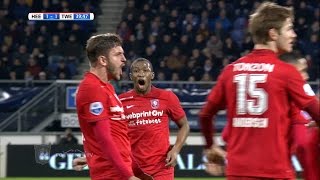 sc Heerenveen  FC Twente 06022016 [upl. by Llennej]