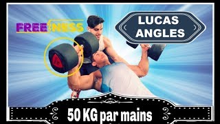 Haltères de 50KG Fitness Feat LUCAS ANGLES WorkoutBrothers [upl. by Bowles538]